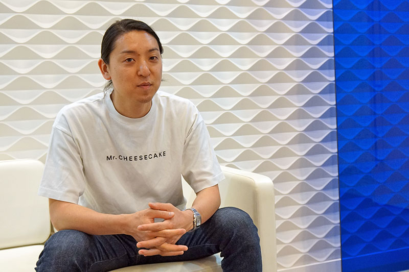 Mr.チーズケーキの田村さんにお話をうかがいました。