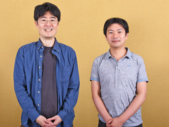 さくらインターネット研究所 所長の鷲北賢、上級研究員の大久保修一 