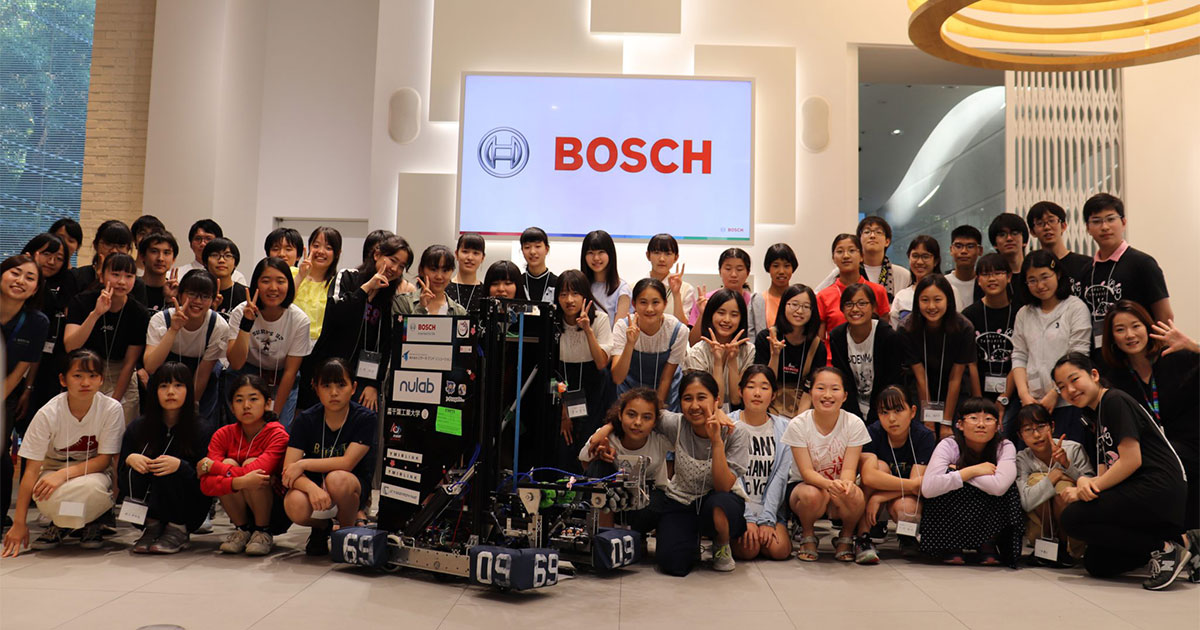 2019年におこなわれたリコチャレの集合写真