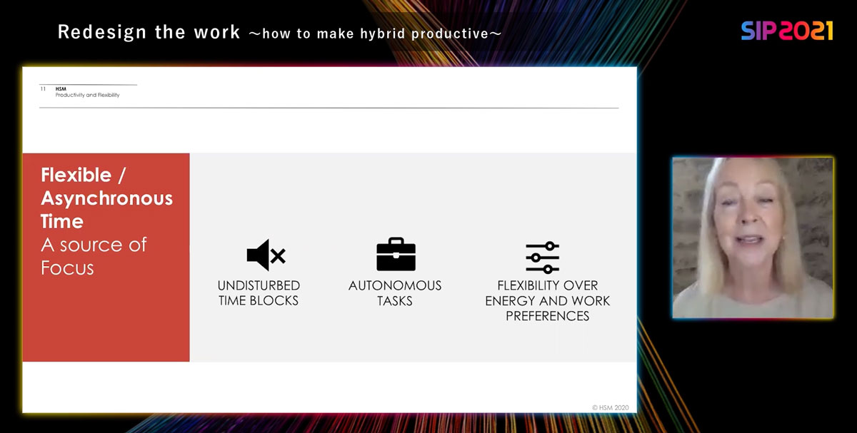 「同期しない時間」も大事