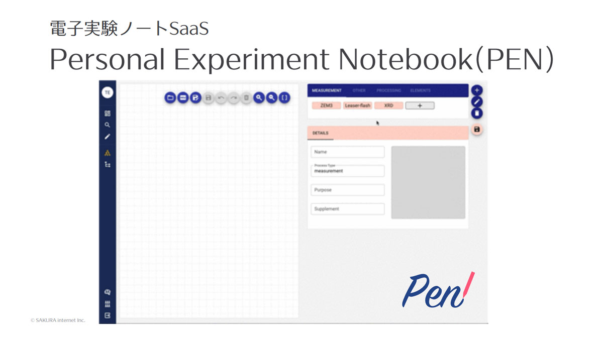 電子実験ノートSaaS「Pen」について
