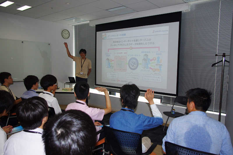 田中への質疑応答