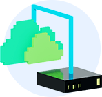 ハイブリッド接続のイメージ