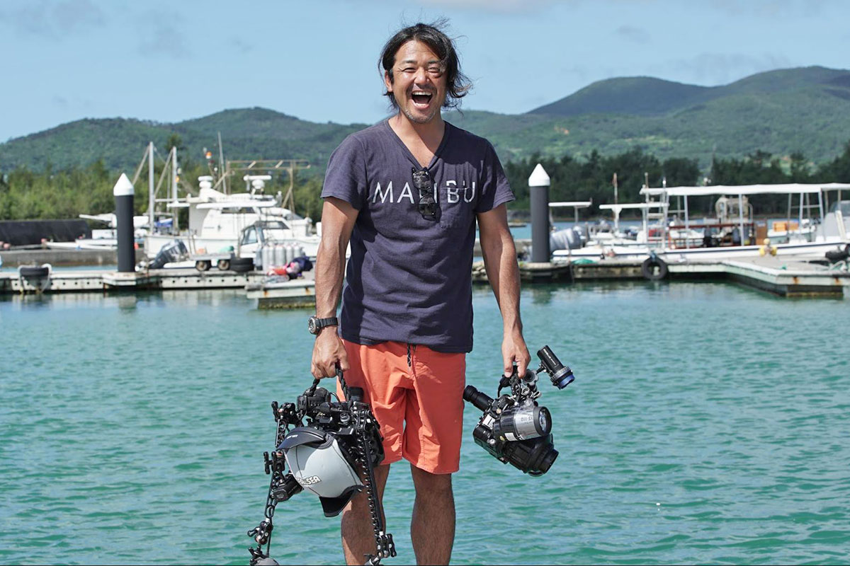 水中写真家 鍵井 靖章さん