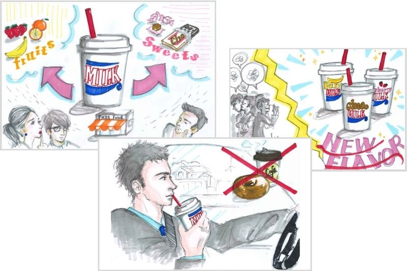 松下作のイラスト