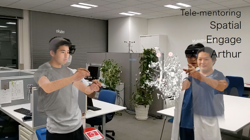 (Holoeyesを使った学習)