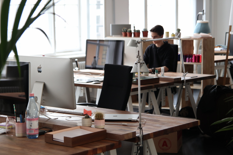 会社の風景写真