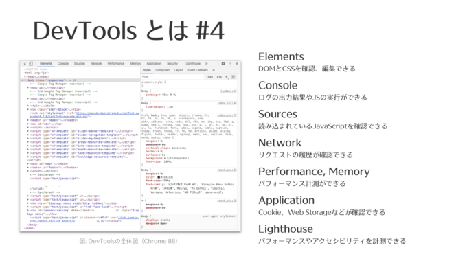 DevToolsとは#4