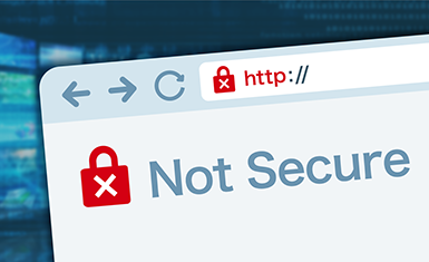 Chromeの強制的な警告表示