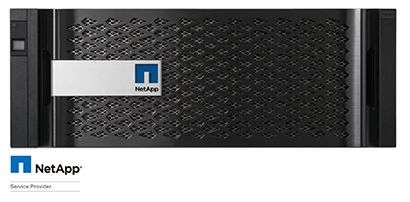 NetAppの高信頼ストレージ「FASシリーズ」を採用