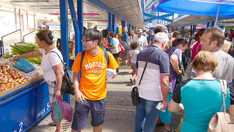 次は果物を仕入れる、ブルガリアで！