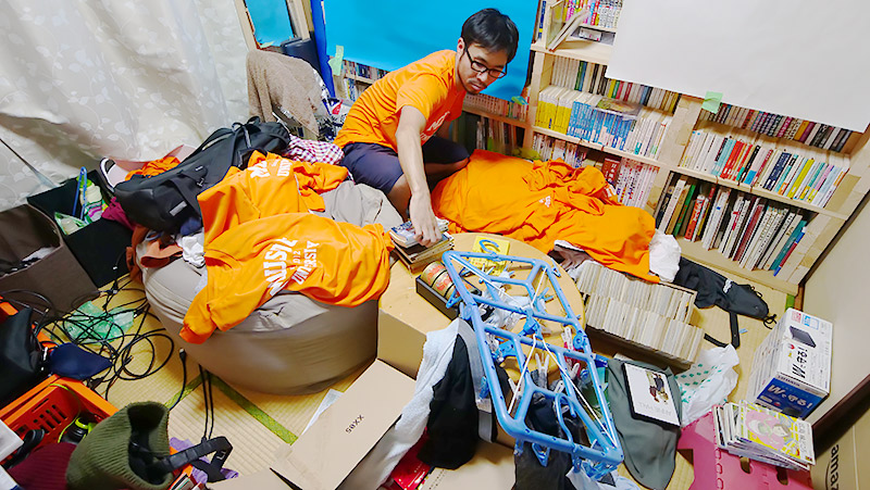 資料探しにすごく時間がかかるのに、いつかを信じて掃除をしない不思議！