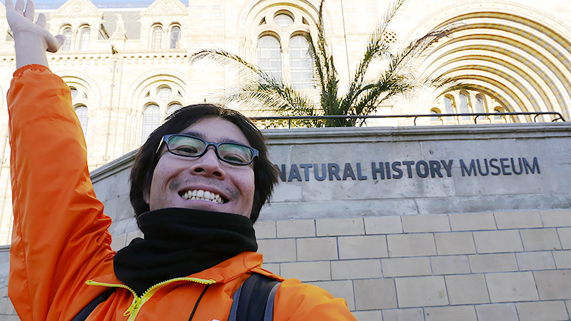 ロンドン自然史博物館に行きました！