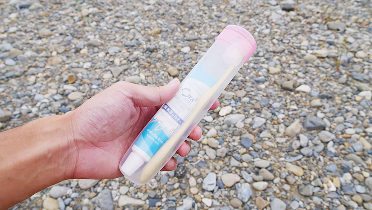 あと歯ブラシね！