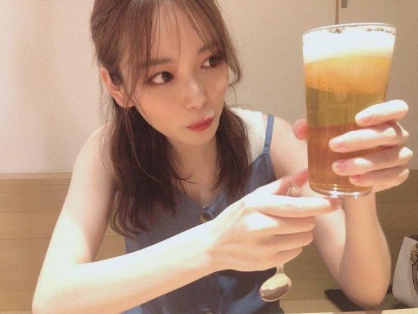 ↑とある企画でいただいたビールかき氷。