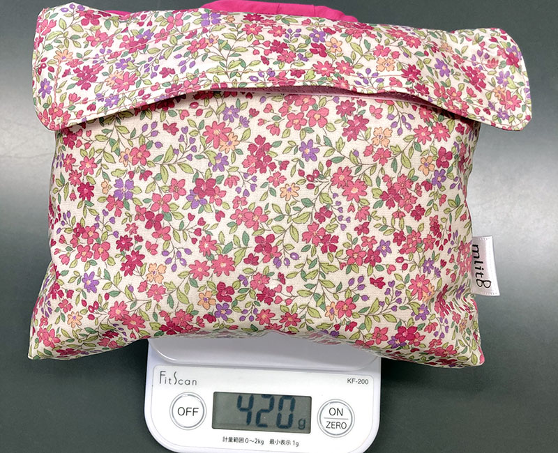 420ｇに収まりました