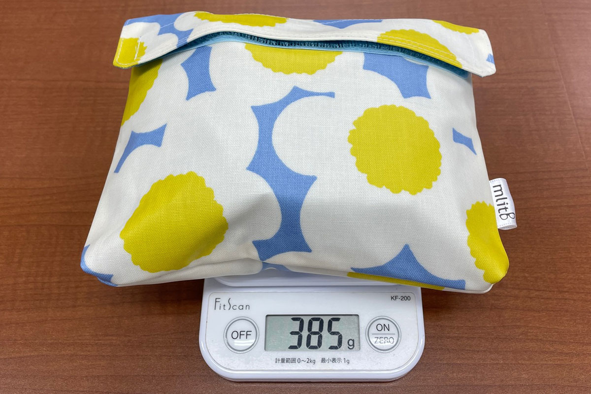 重さも500g以内に収まりました