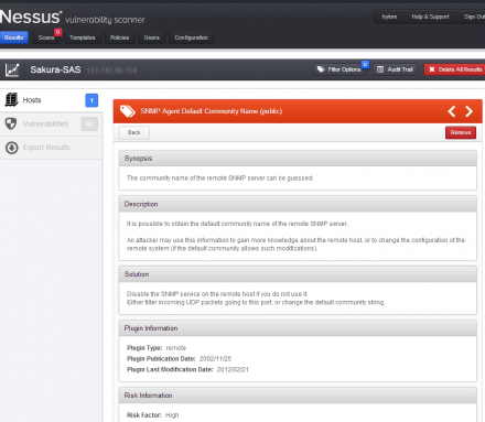 図18 表示される脆弱性の詳細情報
