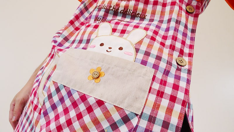 エプロンには野性味がないけど!