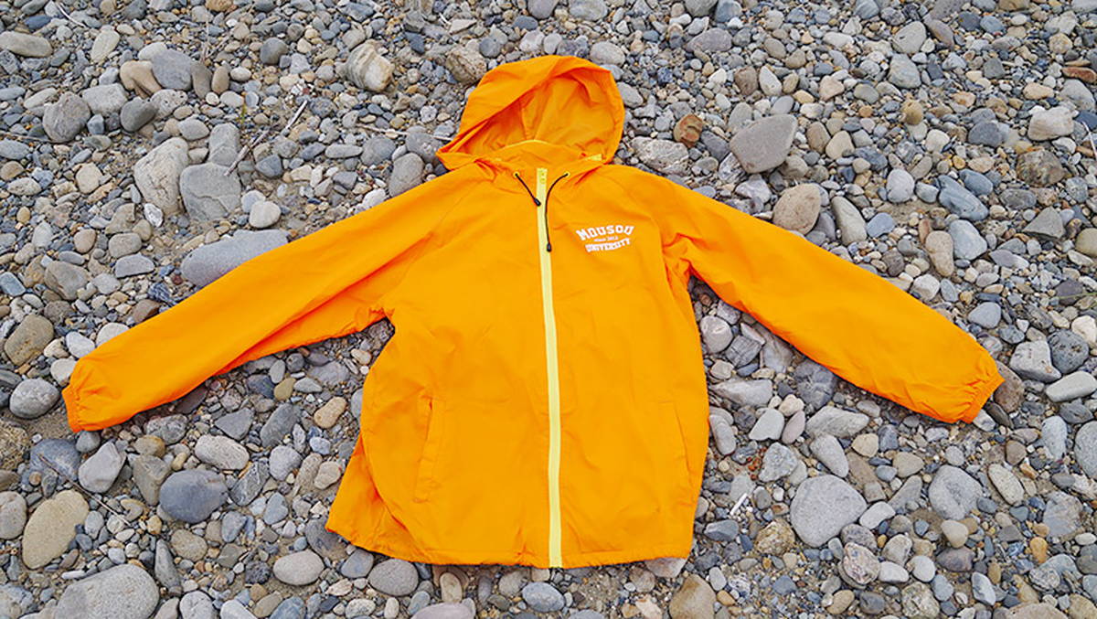 風を通さない服!