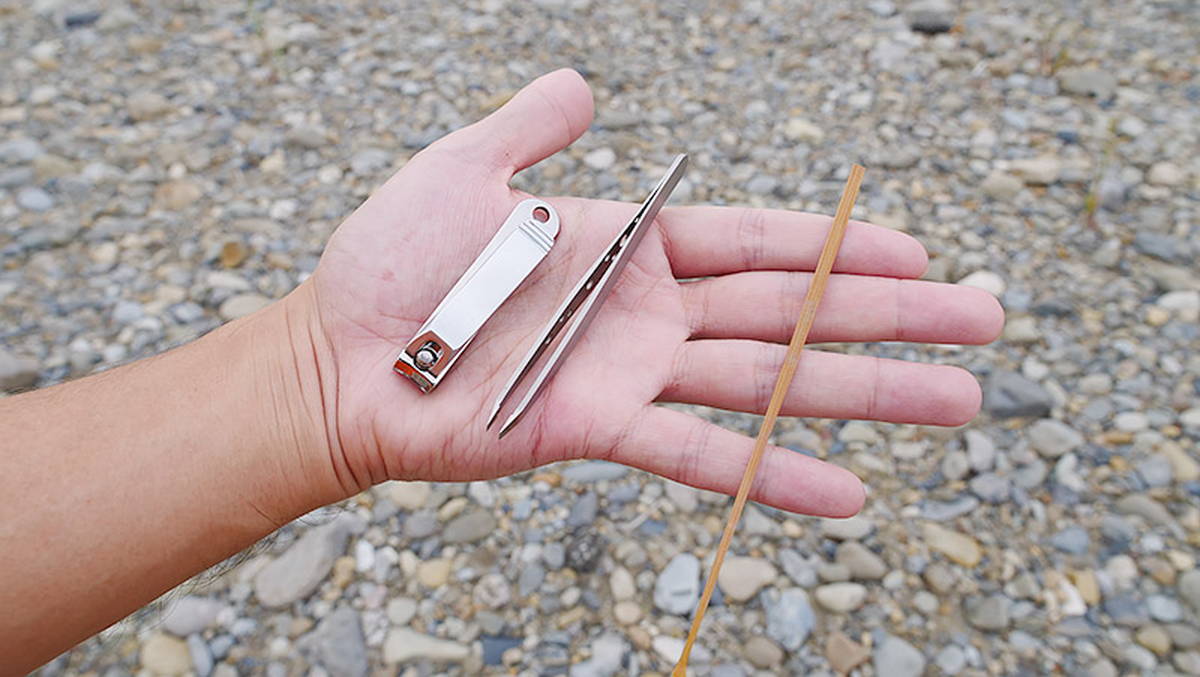 耳かきと爪切りととげぬき