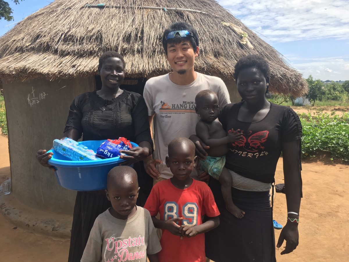 アフリカで難民支援活動に関わっていた時