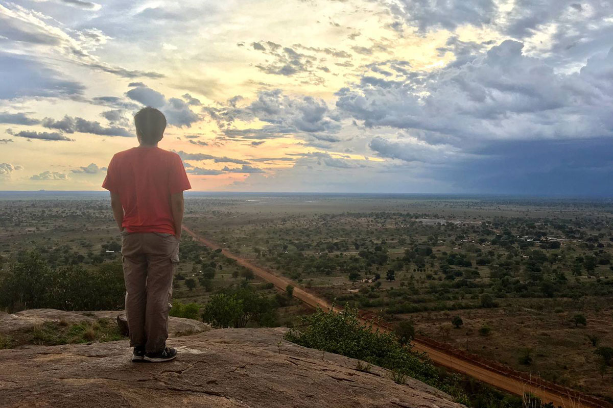 原貫太の活動地、ウガンダの絶景