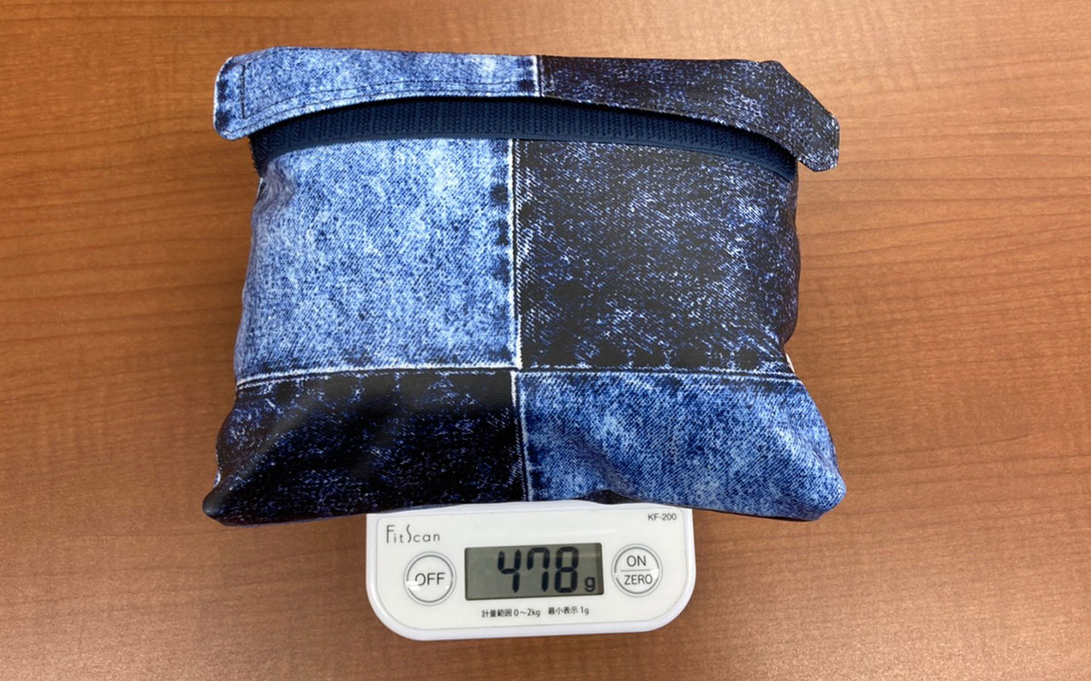 重さ500gまでに収まりました