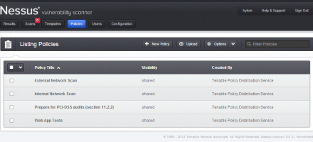 図21 スキャン方法の一覧画面