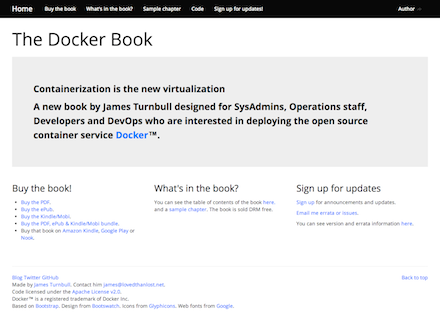 The Docker Book