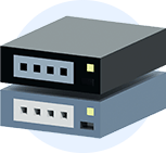 ネットワークスイッチのイメージ