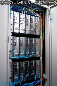 さくらのレンタルサーバ収容ラック