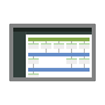 コントロールパネルで簡単操作