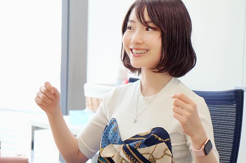 笑顔で語ってくれるちょまどさん