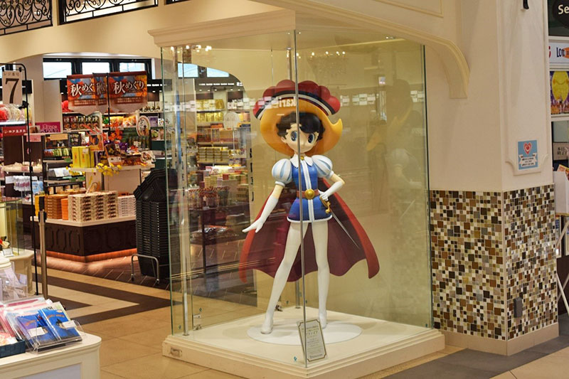 リボンの騎士がお出迎え