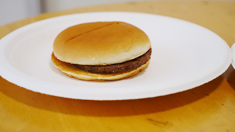 ハンバーガーですね！