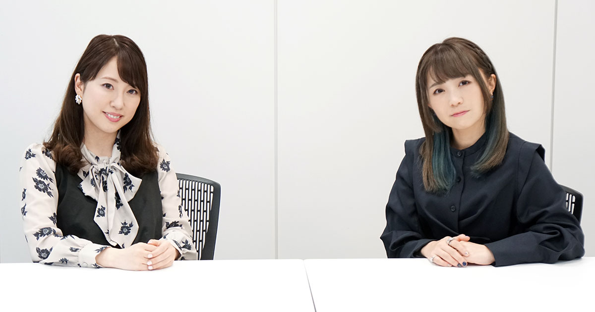 声優同士で仕事論を語る! 福原香織さん×野水伊織さん対談(前編)