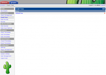 図12 「Graph Trees」画面