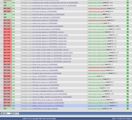 図18 「トリガーの設定」画面