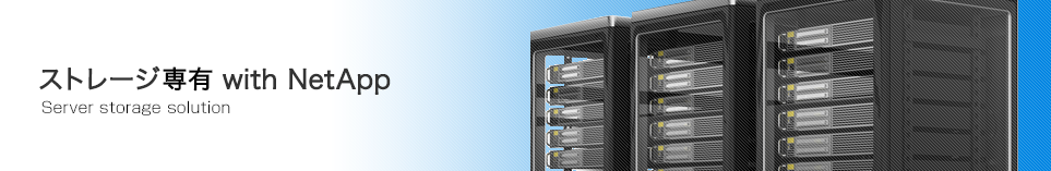ストレージ専有 with NetApp