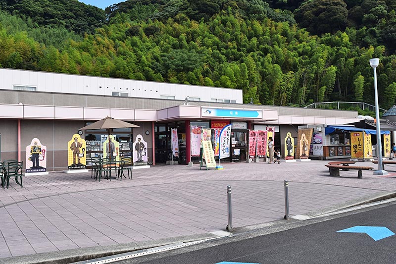 最初のSA、桜島SA