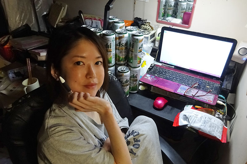 シマヅのデスク周り