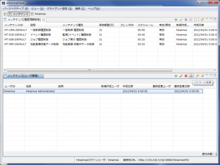図7 「メンテナンス」パースペクティブ