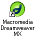 Dreamweaver MXの起動