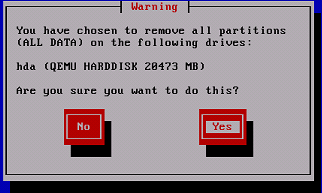 CentOSインストーラー
