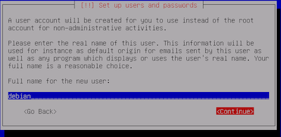 Debianインストーラー