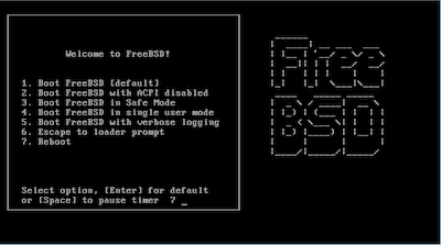 FreeBSDインストーラー