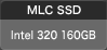 eMLCSSD Intel 320 160GB※
