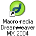 Macromedia DreamWeaver MX 2004 アイコン