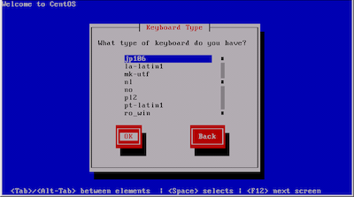 CentOSインストーラー